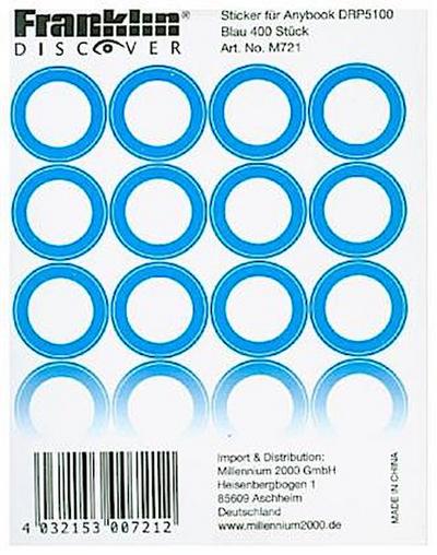 Franklin Discover Sticker Set 400 St. Blau