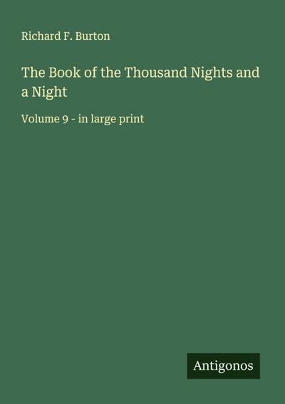 The Book of the Thousand Nights and a Night