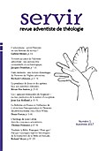 servir. revue adventiste de théologie