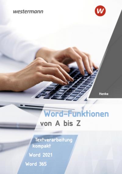 Word-Funktionen von A-Z
