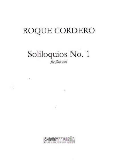 Soliloquios No.1for solo flute