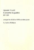Concerto à quattrofor 4 recorders (SSAB or SSTB)
