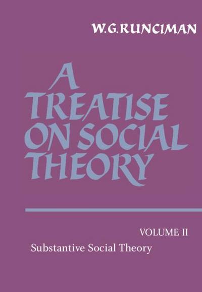 A Treatise on Social Theory