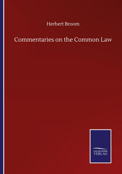 Commentaries on the Common Law