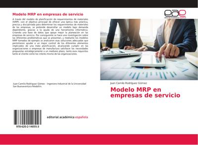 Modelo MRP en empresas de servicio
