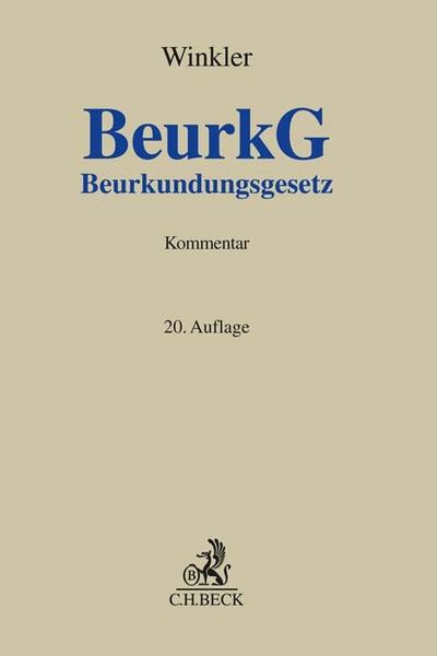 Beurkundungsgesetz/BeurkG