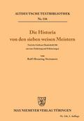 Die Historia von den sieben weisen Meistern und de
