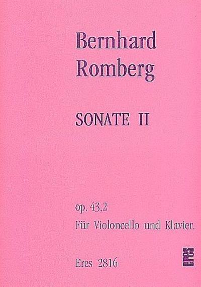 Sonate C-Dur op.43,2für Violoncello und Klavier