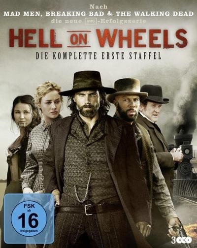 Hell on Wheels - Die komplette erste Staffel. Staffel.1, 3 Blu-rays