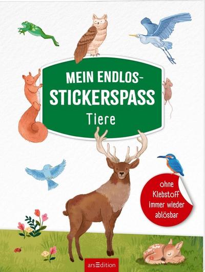 Mein Endlos-Stickerspaß - Tiere