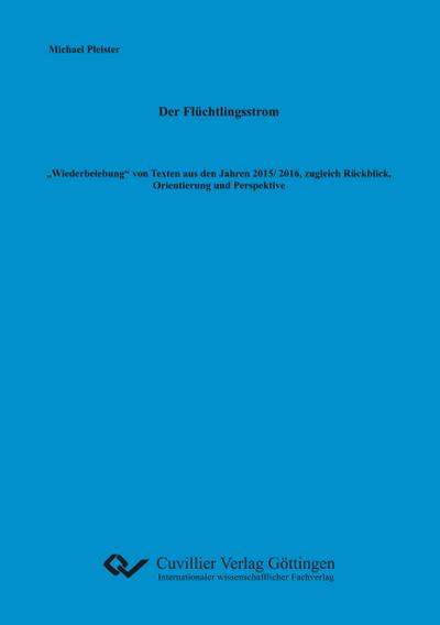 Der Flüchtlingsstrom