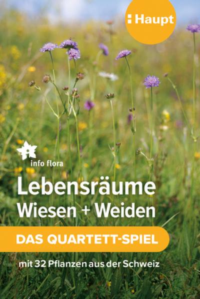 Lebensräume Wiesen und Weiden - das Quartett-Spiel