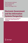 Electronic Government and the Information Systems Perspective by Kim Normann Andersen Paperback | Indigo Chapters