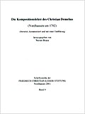 Die Kompositionslehre des Christian Demelius