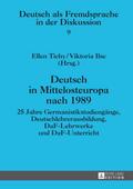 Deutsch in Mittelosteuropa nach 1989