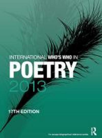 International Who’s Who in Poetry 2013