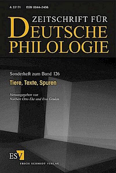 Tiere, Texte, Spuren