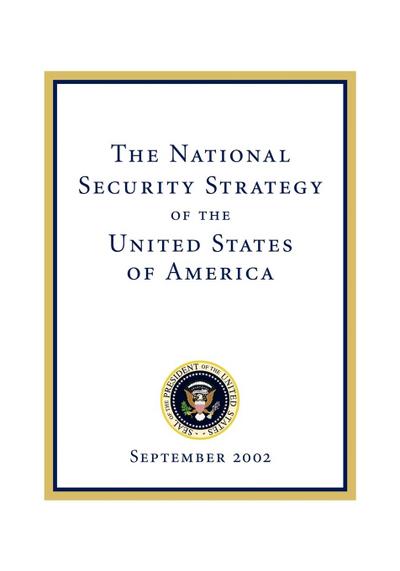 The National Security Strategy of the United States of