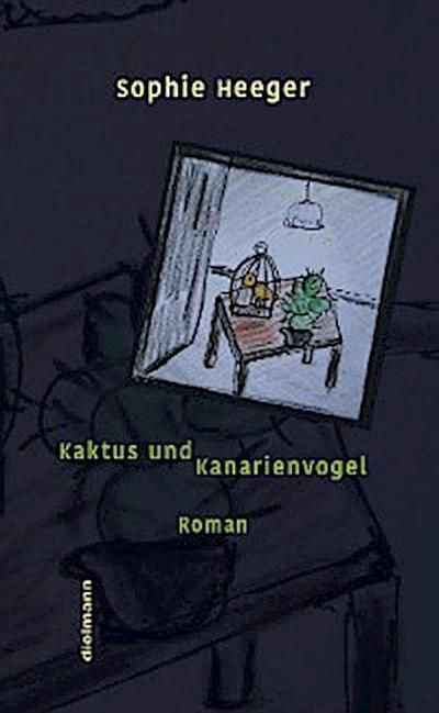 Kaktus und Kanarienvogel