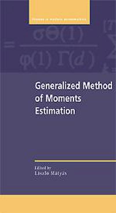 Generalized Method of Moments Estimation