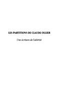 Les partitions de Claude Ollier