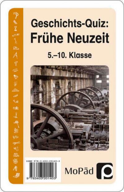 Geschichts-Quiz: Frühe Neuzeit (Kartenspiel)