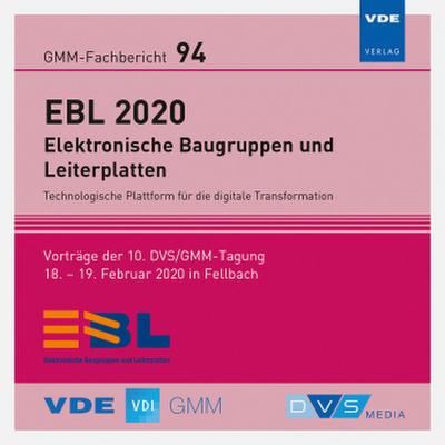 GMM-Fb. 94: EBL 2020 - Elektronische Baugruppen und Leiterplatten, CD-ROM