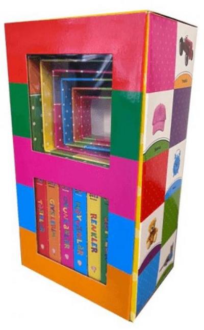 Kutu Kutu Kavramlar Seti - 6 Kitap Takim - Kutulu Ciltli