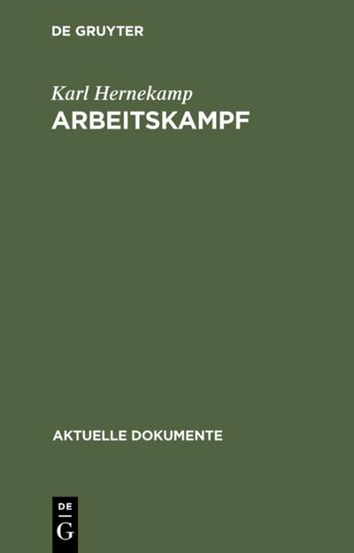 Arbeitskampf