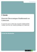 Pouvoirs Theocratiques Traditionnels au Cameroun