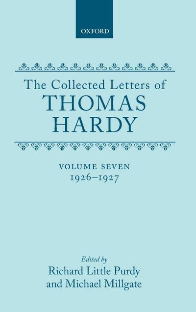 The Collected Letters of Thomas Hardy