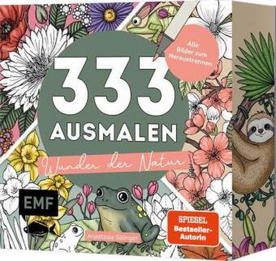 333 Ausmalen –&Wunder der Natur