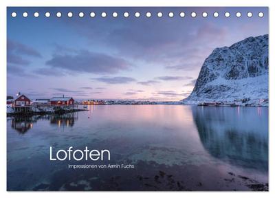 Lofoten Impressionen von Armin Fuchs (Tischkalender 2026 DIN A5 quer), CALVENDO Monatskalender