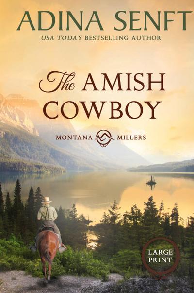 The Amish Cowboy (Large Print Hardcover)