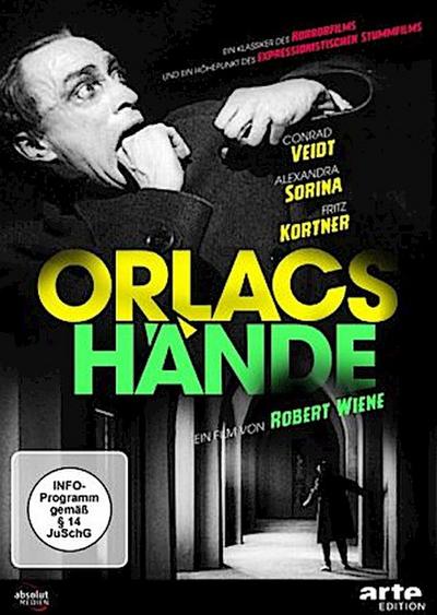 Orlacs Hände (1923), 1 DVD