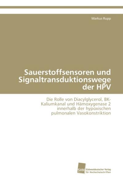 Sauerstoffsensoren und Signaltransduktionswege der HPV