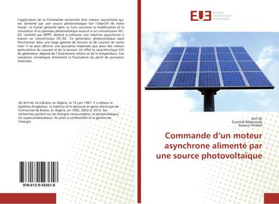 Commande d’un moteur asynchrone alimenté par une source photovoltaïque