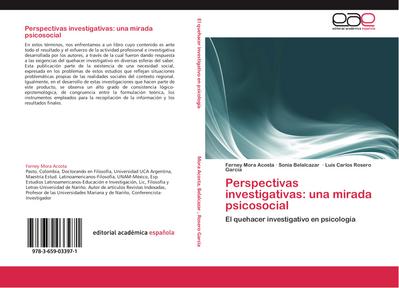 Perspectivas investigativas: una mirada psicosocial