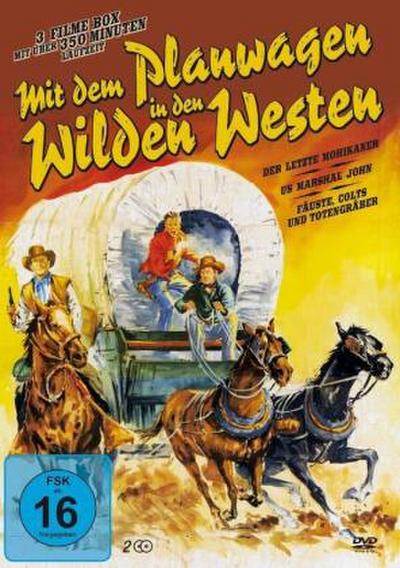 Mit dem Planwagen in den Wilden Westen,2 DVD