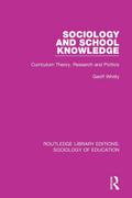 Sociology and School Knowledge