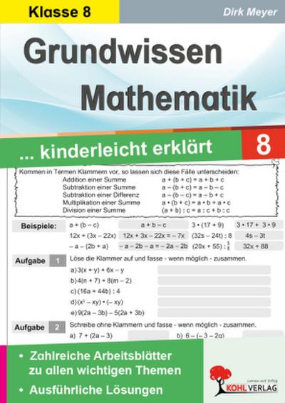 Grundwissen Mathematik / Klasse 8