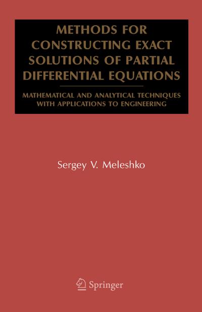 Methods for Constructing Exact Solutions of Partial Differential Equations