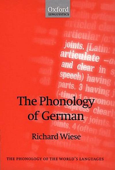 The Phonology of German