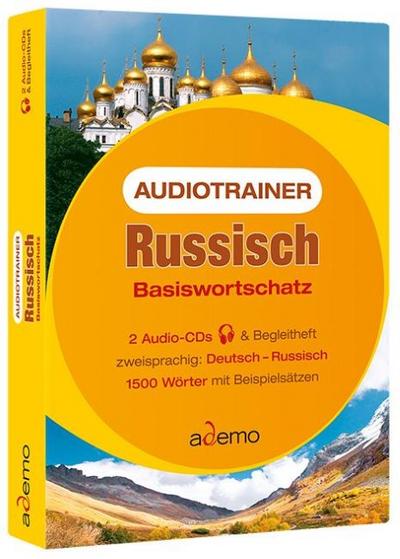 Audiotrainer Russisch Basiswortschatz, 2 Audio-CDs