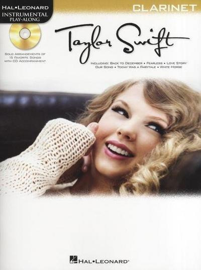 Taylor Swift - Clarinet Play-Along Book/Online Audio