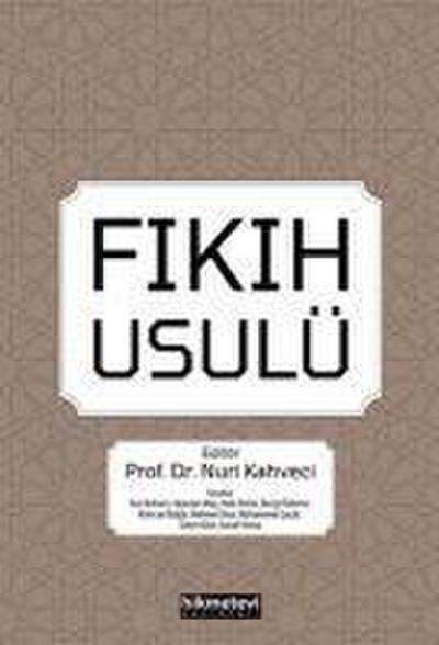 Fikih Usulü