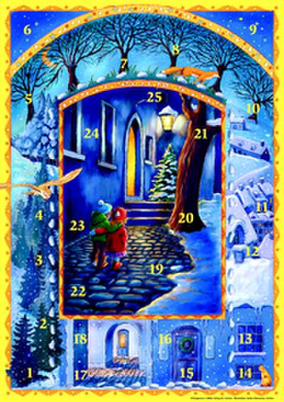 Advents-Kiesel auf dem Weihnachtsweg