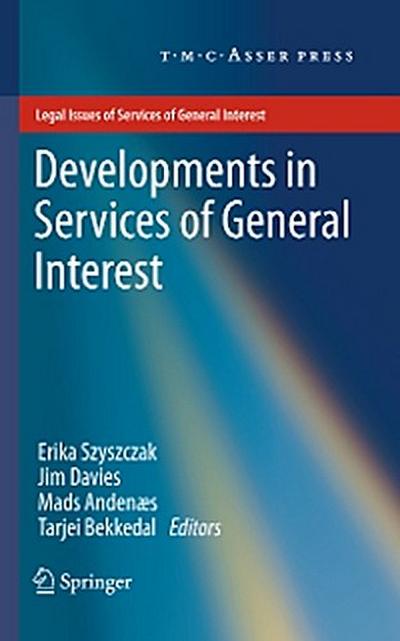 Developments in Services of General Interest
