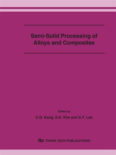 Semi-Solid Processing of Alloys and Composites