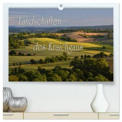Landschaften des Kraichgaus (hochwertiger Premium Wandkalender 2026 DIN A2 quer), Kunstdruck in Hochglanz